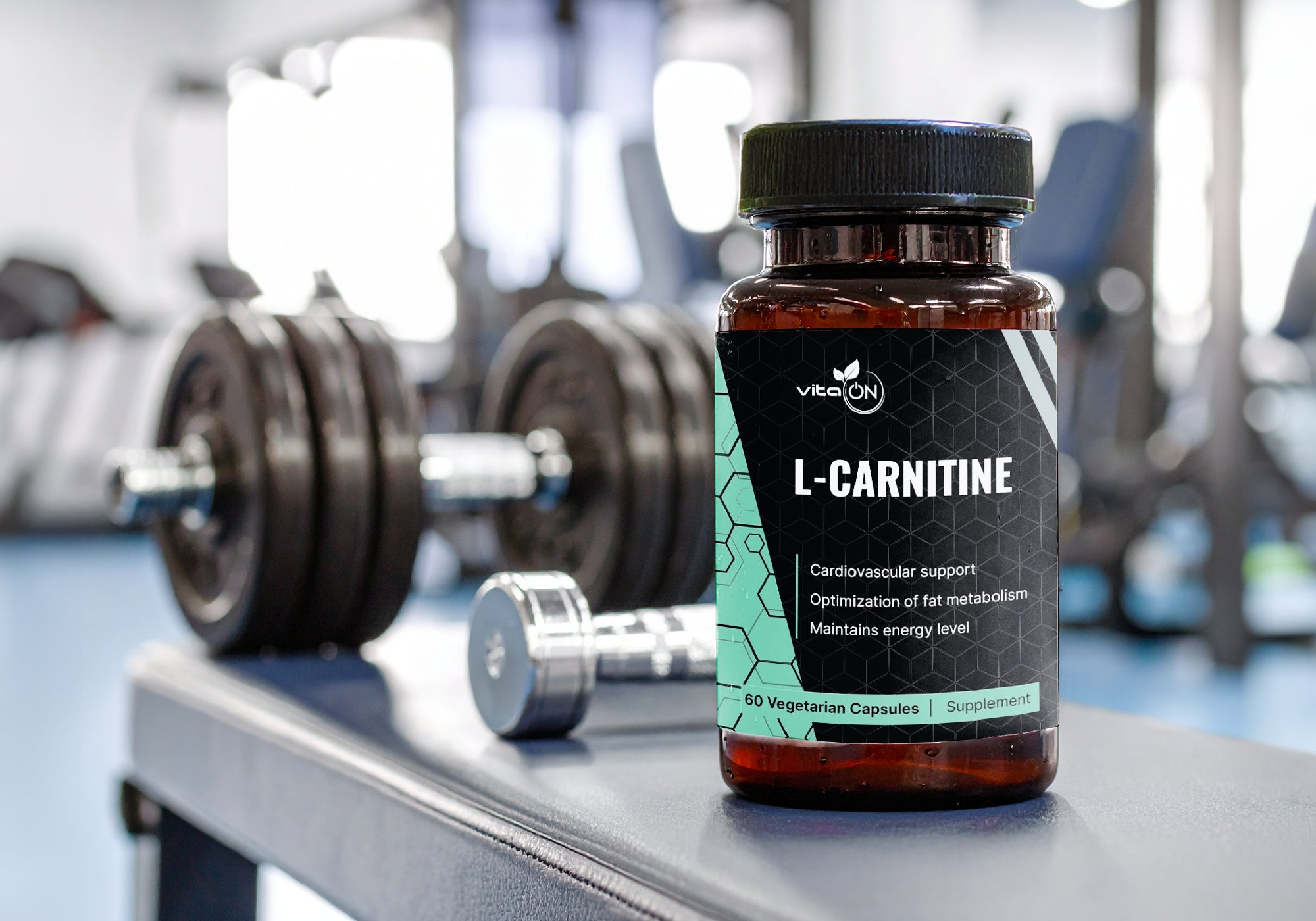 L-carnitina - Complemento alimenticio - 60 cpsulas x 500 mg VitaOn L-carnitina - Complemento alimenticio - 60 cpsulas x 500 mg VitaOn